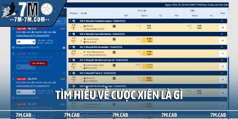 Tìm hiểu về cược xiên là gì